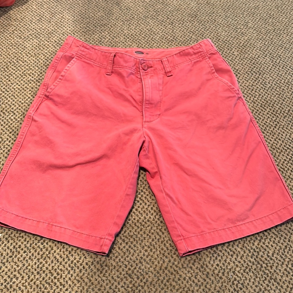 Men’s Nantucket red khaki shorts